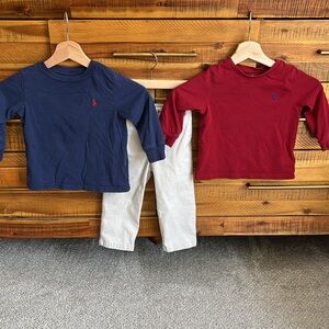 Polo Ralph Lauren Kids' Pants with Shirts Bundle
